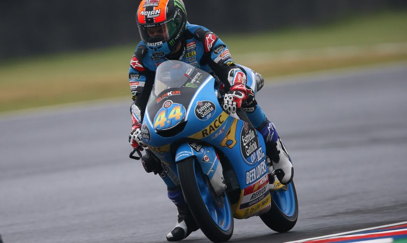 ARÓN OCTAVO EN EL WARM UP DEL GP DE ARGENTINA