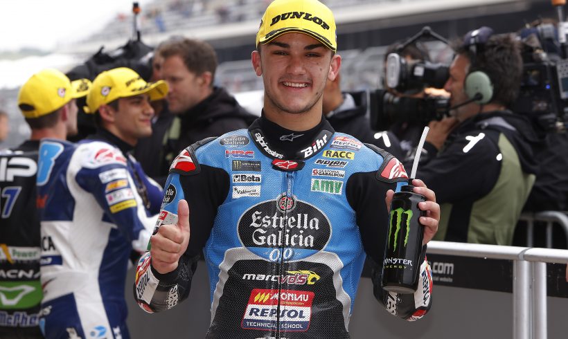 GP AUSTIN: ARÓN SEGUNDO EN LA QP, PARTIRÁ MAÑANA DESDE LA PRIMERA FILA DE LA PARRILLA