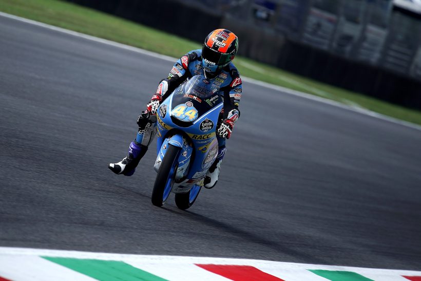 ARÓN SEGUNDO EN EL PRIMER DÍA DEL GRAN PREMIO DE ITALIA