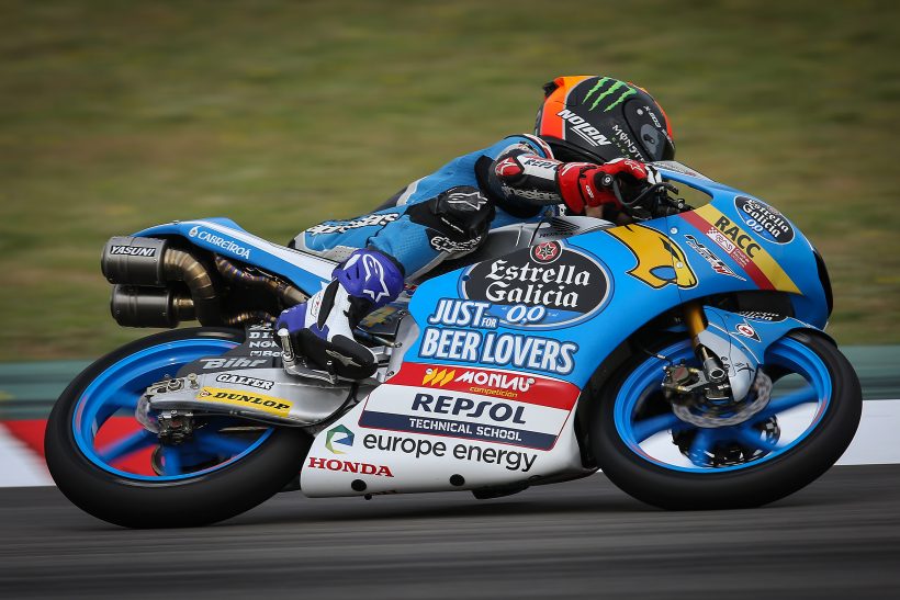 ARÓN SALDRÁ QUINTO EN LA CARRERA DE MOTO3 DEL GP DE CATALUNYA