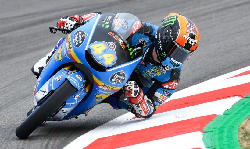 ARÓN CONCLUYE LA PRIMERA JORNADA DEL GRAN PREMI DE CATALUNYA EN LA DÉCIMA POSICIÓN