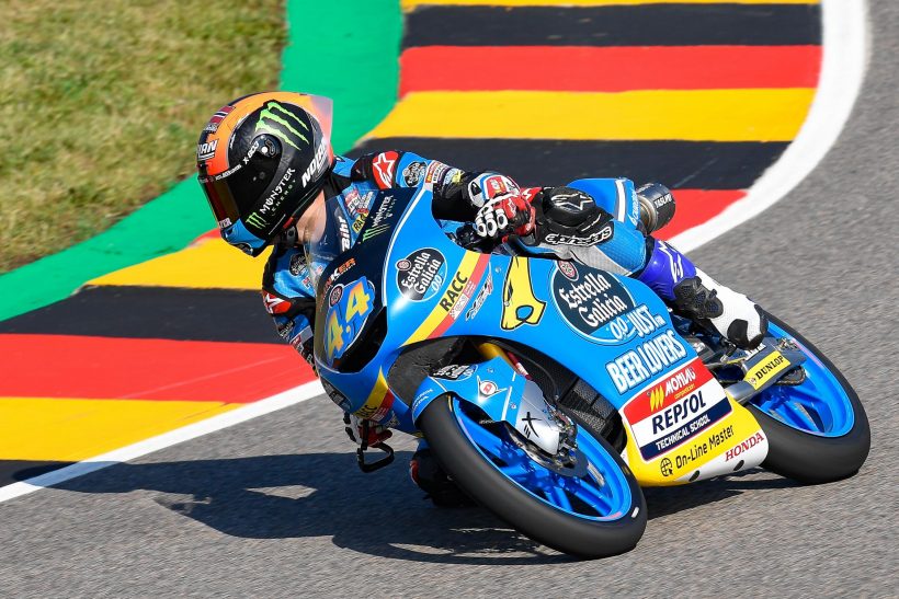 ARÓN SEXTO TRAS LA PRIMERA JORNADA DEL PRAMAC MOTORRAD GRAND PRIX DEUTSCHLAND