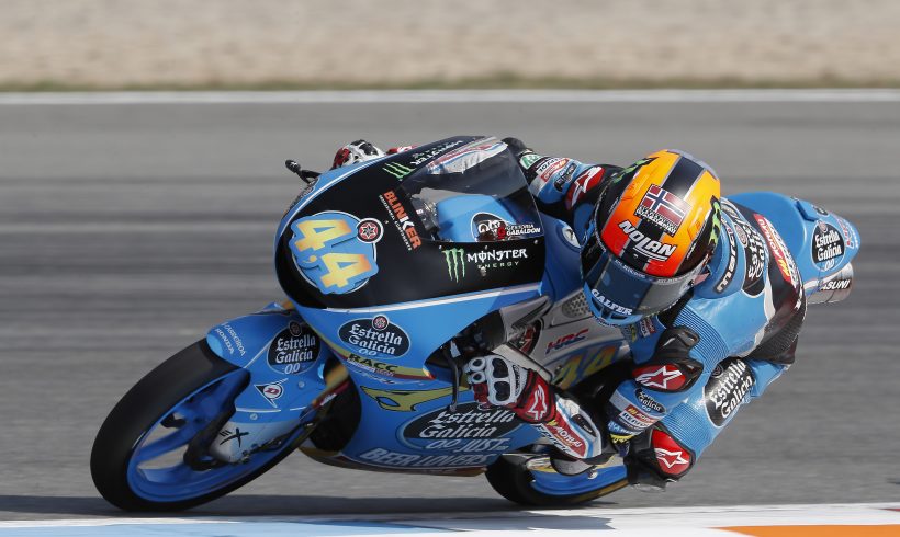 ARÓN PARTIRÁ MAÑANA EN LA CARRERA DE MOTO3 DE BRNO DESDE LA SEXTA POSICIÓN DE LA PARRILLA