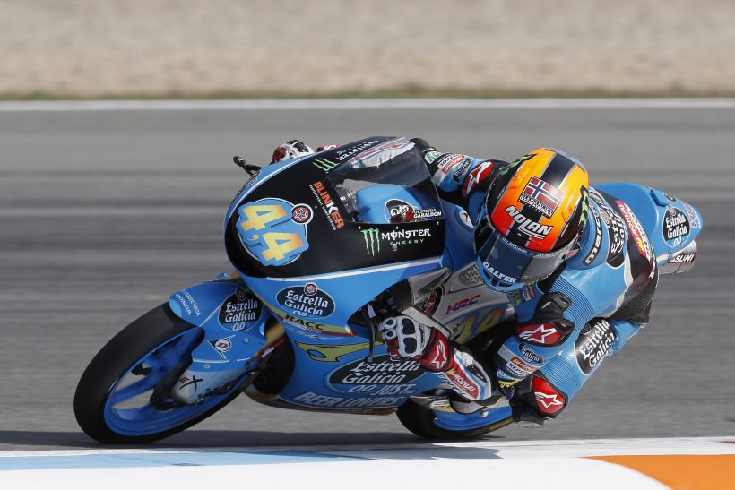 ARÓN PARTIRÁ MAÑANA EN LA CARRERA DE MOTO3 DE BRNO DESDE LA SEXTA POSICIÓN DE LA PARRILLA