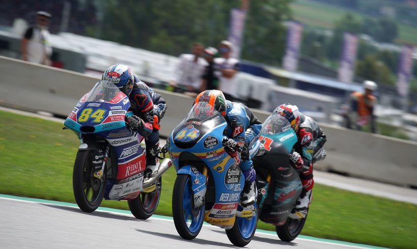 ARÓN TERMINA DÉCIMO EN LA CARRERA DE MOTO3™ DEL GP DE AUSTRIA