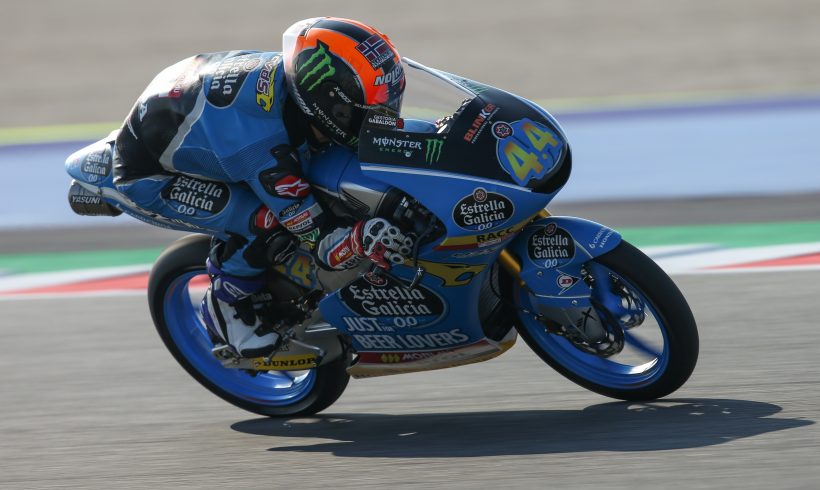 ARÓN QUINTO EN MISANO TRAS LA PRIMERA JORNADA DEL GP DE SAN MARINO