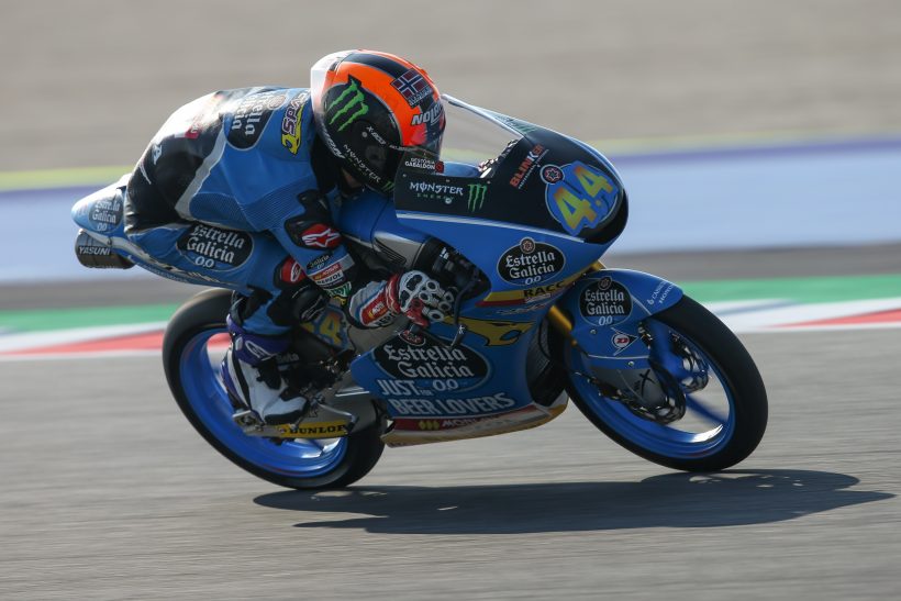 ARÓN QUINTO EN MISANO TRAS LA PRIMERA JORNADA DEL GP DE SAN MARINO