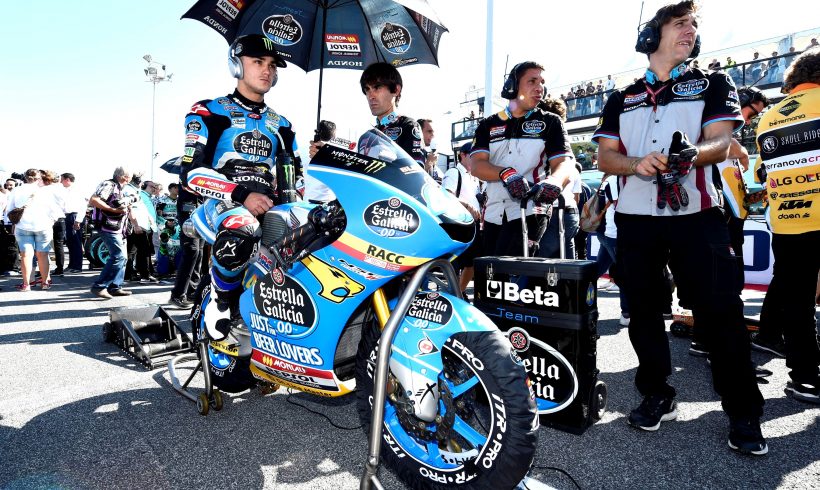 ARÓN SALE DE VACIO DE MISANO, SE VE INVOLUCRADO EN UNA CAÍDA EN LA SEGUNDA VUELTA