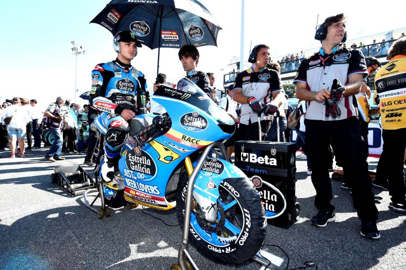 ARÓN SALE DE VACIO DE MISANO, SE VE INVOLUCRADO EN UNA CAÍDA EN LA SEGUNDA VUELTA