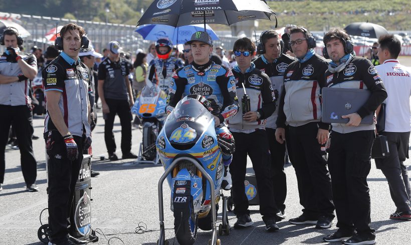 CAÍDA DE ARÓN EN TWIN RING MOTEGI ANTES DE TERMINAR LA PRIMERA VUELTA