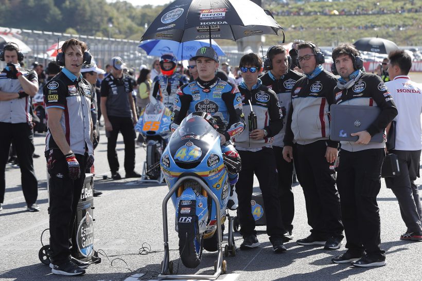 CAÍDA DE ARÓN EN TWIN RING MOTEGI ANTES DE TERMINAR LA PRIMERA VUELTA