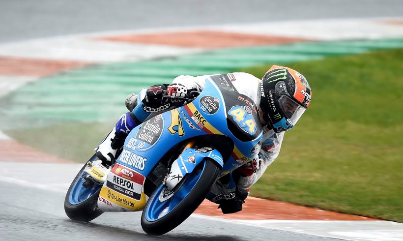 ARÓN MUY RETRASADO TRAS LOS FP1-FP2 DEL GP DE VALENCIA, DÉCIMO SEXTO