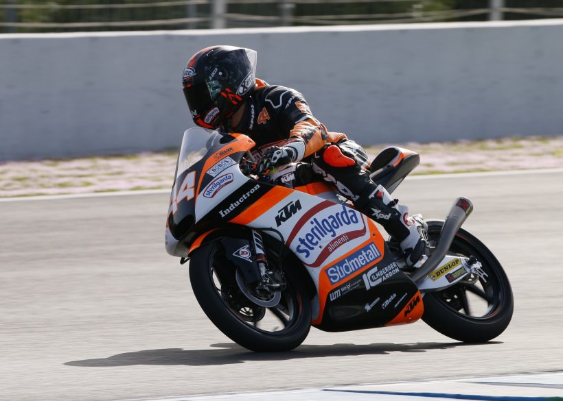 ARÓN MEJOR CRONO DE LA SEGUNDA JORNADA DE TEST IRTA EN EL CIRCUITO DE JEREZ