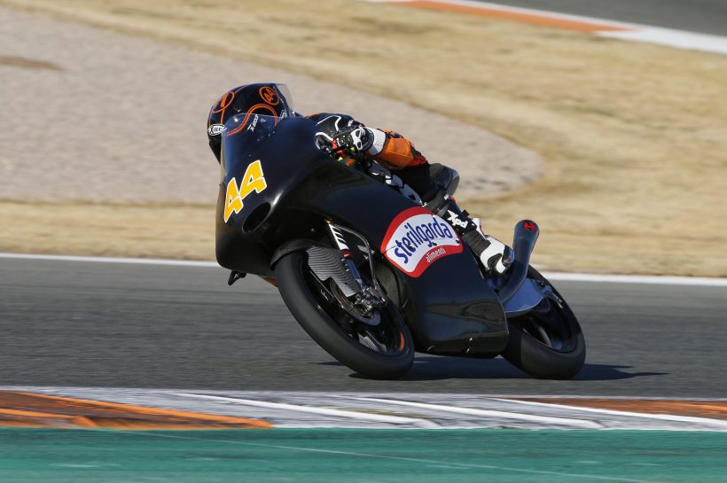 ARÓN RUEDA RÁPIDO, MUY RÁPIDO EN EL CIRCUIT RICARDO TORMO