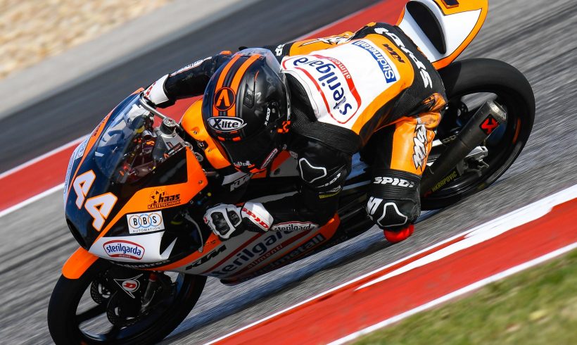 ARÓN SEXTO A LA CONCLUSIÓN DE LA PRIMERA JORNADA DEL GP DE LAS AMÉRICAS