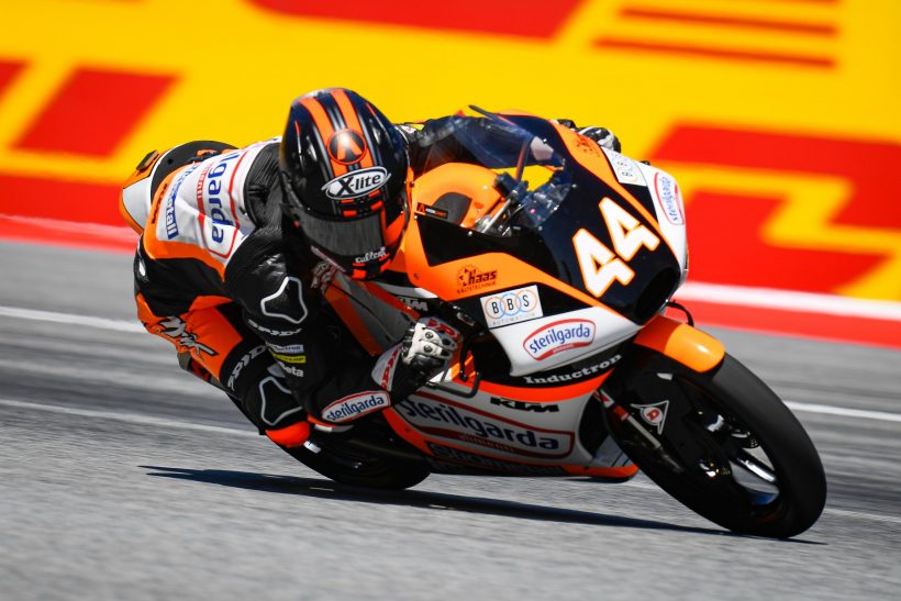 CUARTA FILA DE PARRILLA PARA ARÓN EN RED BULL RING