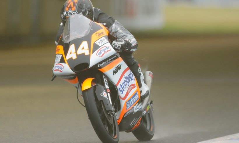 TERCERA FILA DE PARRILLA PARA ARÓN EN EL GP DE JAPÓN