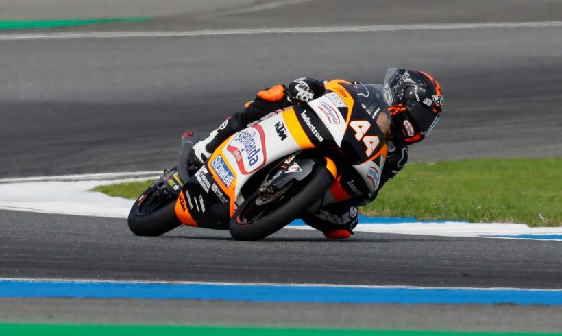 ARÓN DÉCIMO CUARTO A LA CONCLUSIÓN DEL PRIMER DÍA DEL PTT THAILAND GRAND PRIX