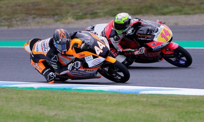 ARÓN DUODÉCIMO TRAS LA PRIMERA JORNADA DEL GP DE JAPÓN