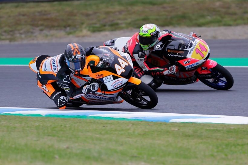 ARÓN DUODÉCIMO TRAS LA PRIMERA JORNADA DEL GP DE JAPÓN