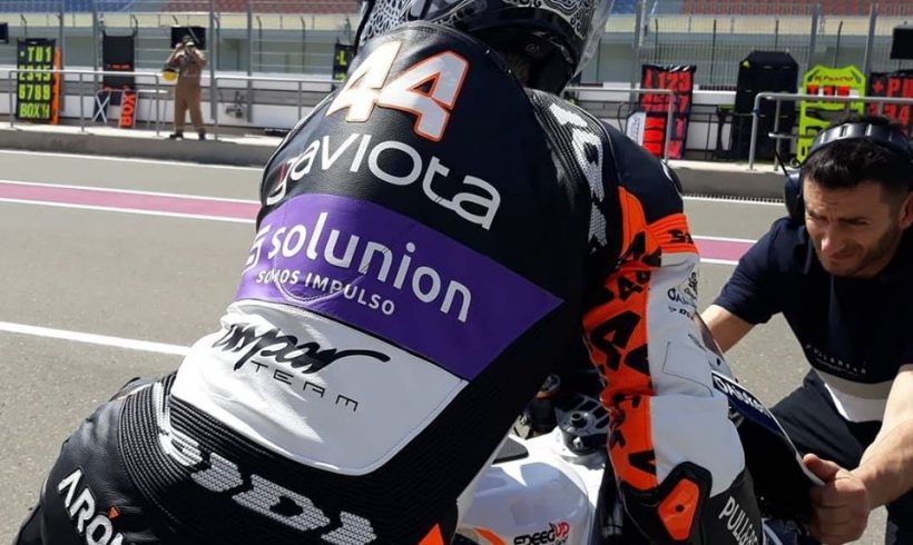 ARÓN TERMINA UNDÉCIMO EN LA PRIMERA JORNADA DE TEST IRTA DE LOSAIL