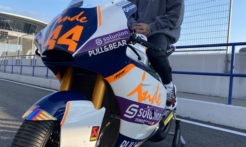 ARÓN QUINTO TRAS EL PRIMER DÍA DE TEST IRTA DE JEREZ