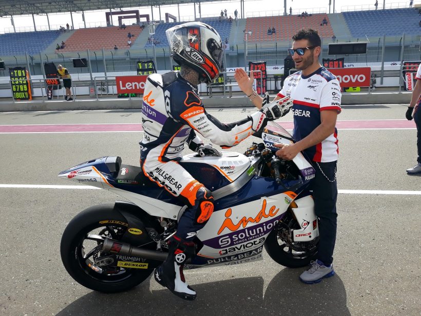 QATAR GP: ARÓN LIDERA SU PRIMER ENTRENAMIENTO EN MOTO2™