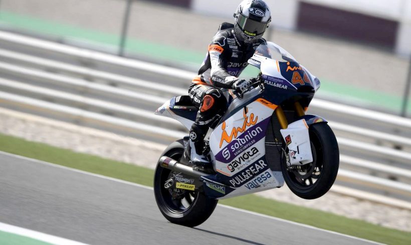 ARÓN TERMINA EL TEST IRTA DE LOSAIL CON EL SÉPTIMO MEJOR TIEMPO DE MOTO2™