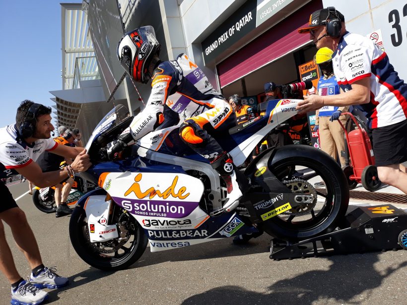 ARÓN DÉCIMO CUARTO TRAS LA PRIMERA JORNADA DEL QATAR GP