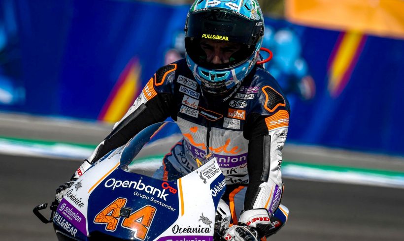 ARÓN NUEVAMENTE QUINTO EN LA CARRERA DE MOTO2™ DE JEREZ