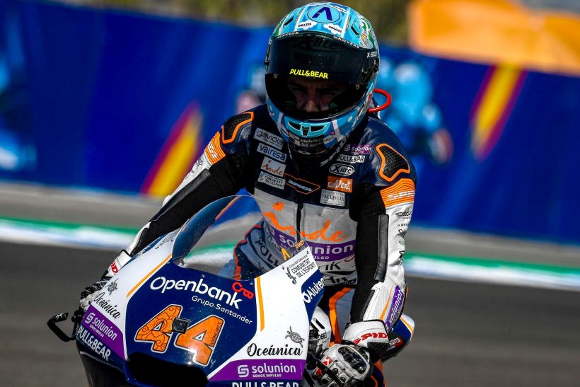 ARÓN NUEVAMENTE QUINTO EN LA CARRERA DE MOTO2™ DE JEREZ ARÓN NUEVAMENTE QUINTO EN LA CARRERA DE MOTO2™ DE JEREZ