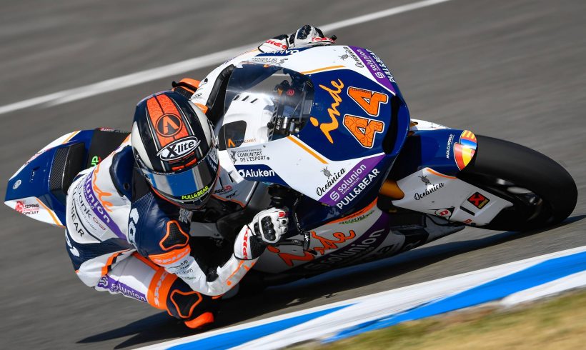 ARÓN DECIMO SÉPTIMO TRAS EL PRIMER DÍA DEL GRAN PREMIO DE ESPAÑA  EN JEREZ