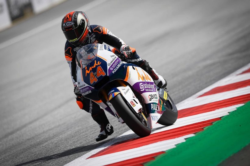 CARRERA ACCIDENTADA Y NOVENA POSICIÓN PARA ARÓN EN AUSTRIA