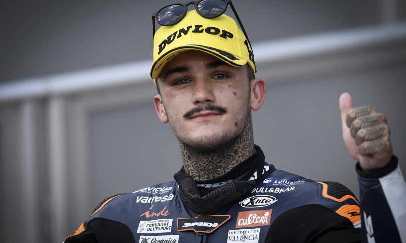 PRIMER CERO EN MOTO2™, ARÓN HA DICHO ADIÓS A LA CARRERA EN LA SEGUNDA VUELTA