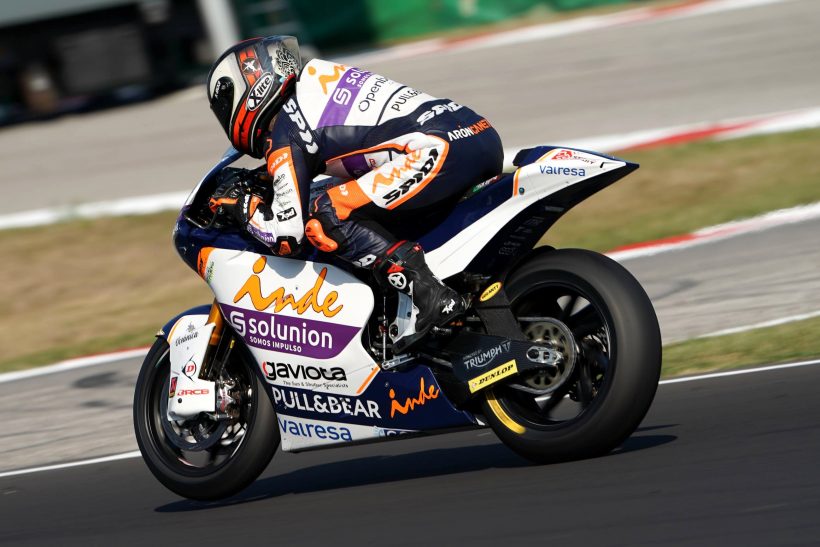 SEGUNDA FILA DE PARRILA PARA ARÓN EN MISANO, SEXTO EN LA Q2