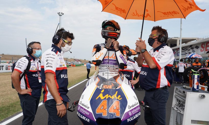 EL CONATO DE LLUVIA Y LOS NEUMÁTICOS DEJAN A ARÓN DECIMO TERCERO EN LA CARRERA DE MISANO