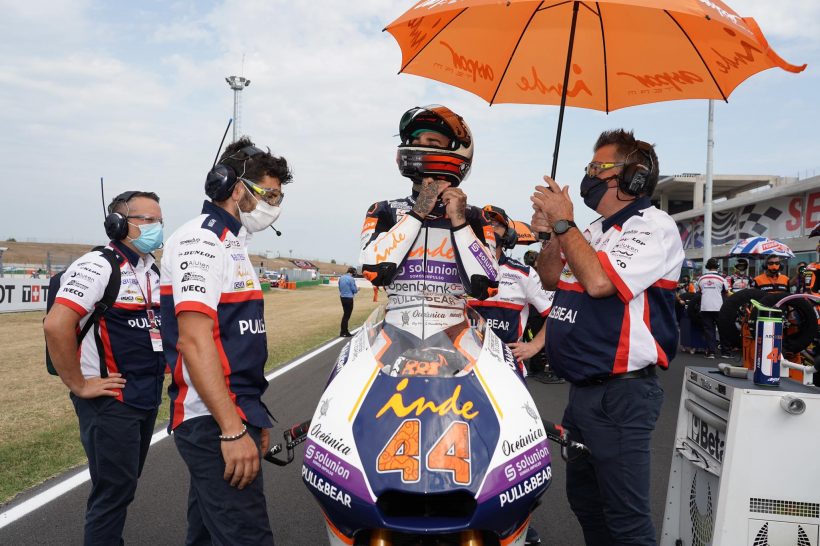 EL CONATO DE LLUVIA Y LOS NEUMÁTICOS DEJAN A ARÓN DECIMO TERCERO EN LA CARRERA DE MISANO