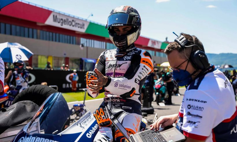 ARÓN UNDÉCIMO EN MUGELLO TRAS UNA COMPLICADA CARRERA