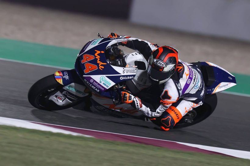 CUARTA FILA DE PARRILLA PARA ARÓN EN EL GRAN PREMIO DE QATAR