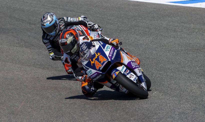 ARÓN CONCLUYE NOVENO EN JEREZ EN UN GP REALMENTE COMPLICADO