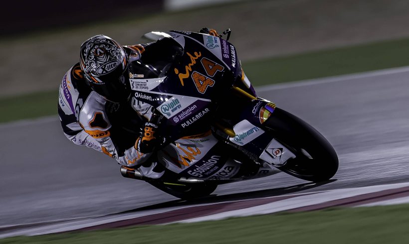 ARÓN TERMINA EL TEST IRTA DE LOSAIL CON EL SEXTO MEJOR TIEMPO