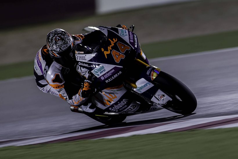 ARÓN TERMINA EL TEST IRTA DE LOSAIL CON EL SEXTO MEJOR TIEMPO