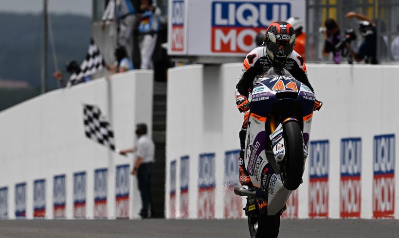 SACHSENRING, SEGUNDO PODIO DE MOTO2™ PARA ARÓN