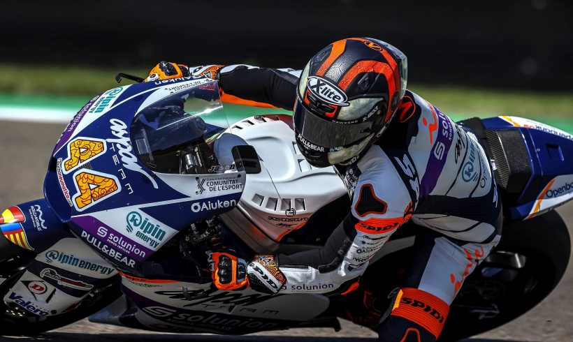 PRIMERA JORNADA DEL LIQUI MOLY MOTORRAD GRAND PRIX DEUTSCHLAND Y DÉCIMO OCTAVA POSICIÓN PARA ARÓN