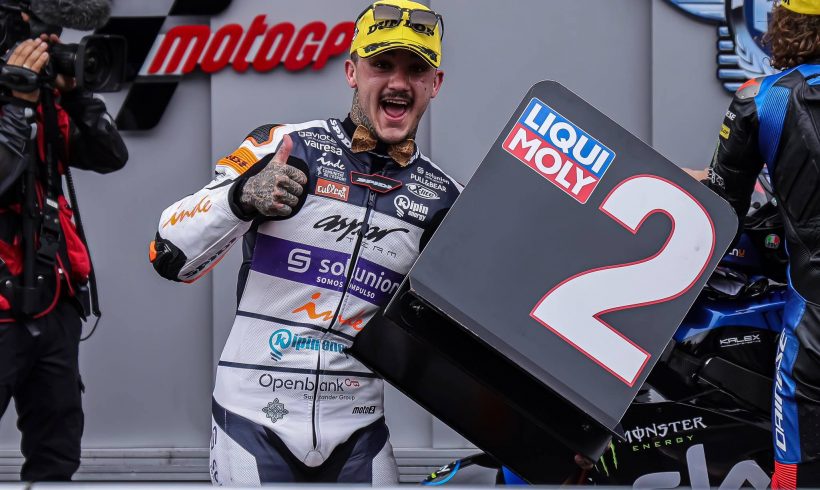 NUEVO PODIO PARA ARÓN, SEGUNDO EN EL GRAND PRIX OF STYRIA