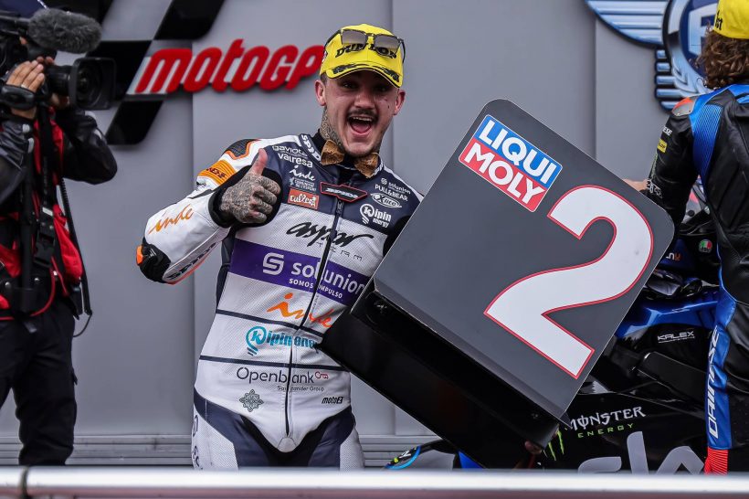 NUEVO PODIO PARA ARÓN, SEGUNDO EN EL GRAND PRIX OF STYRIA