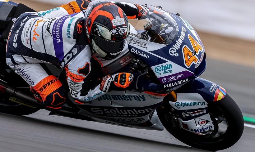 ARÓN OCTAVO EN LA Q2 DE MOTO2™ DEL GRAN PREMIO DE GRAN BRETAÑA