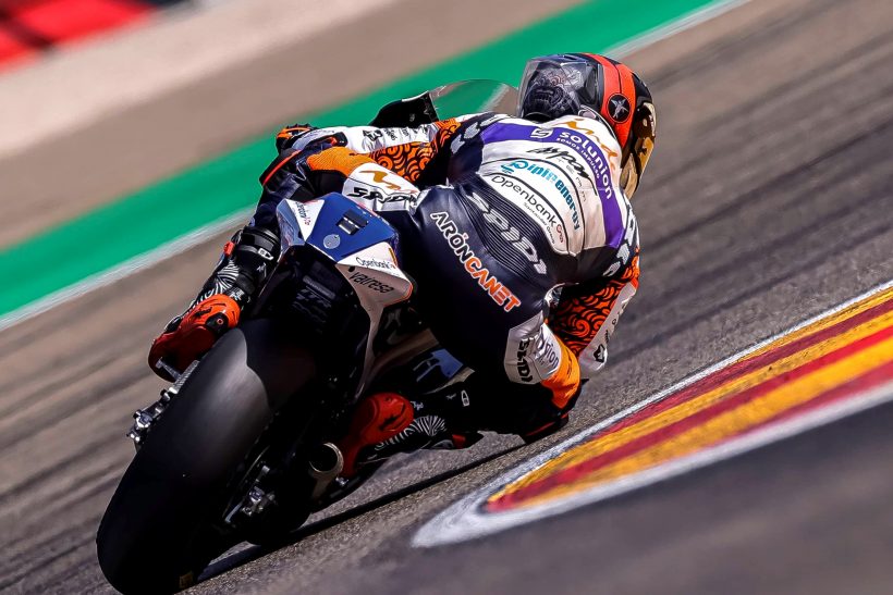 ARÓN PARTIRÁ EN LA CARRERA DEL ARAGÓNGP DESDE LA UNDÉCIMA POSICIÓN DE LA PARRILLA