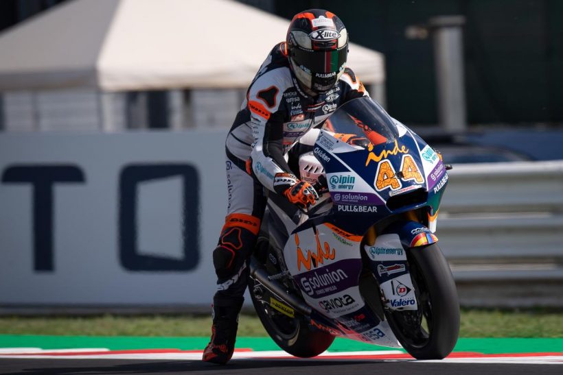 ARÓN TERCERO EN MISANO. CUARTO PODIO DESDE SU LLEGADA A MOTO2™