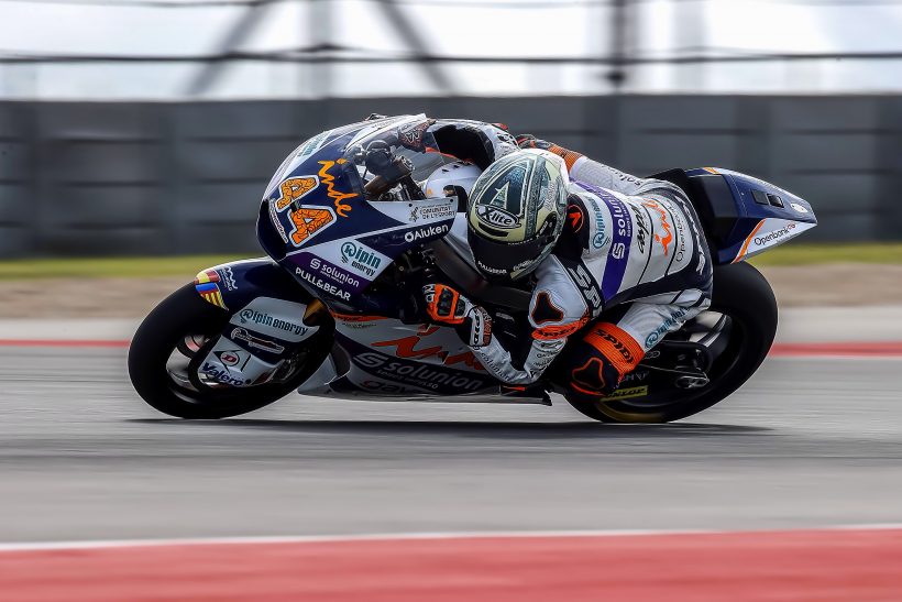 AMERICASGP: ARÓN ROZA EL TOP 10 EN AUSTIN EN UNA CARRERA COMPLICADA